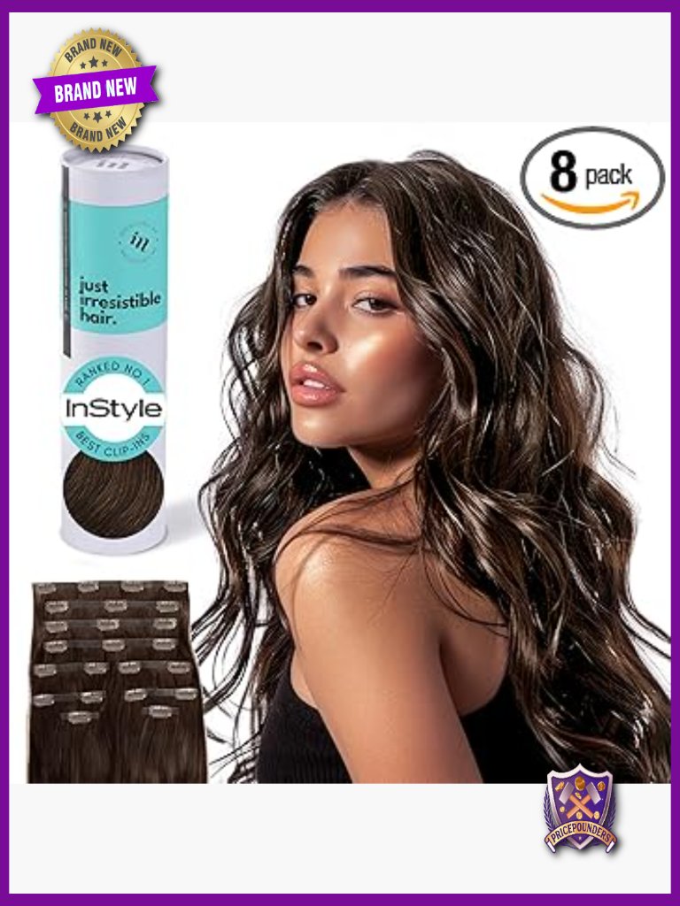 100% Real Human Hair Clip-In Extensions Length & Volume